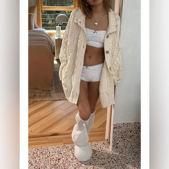 NWT Free People Heart You Cardigan Sweater - Picture 4 of 10